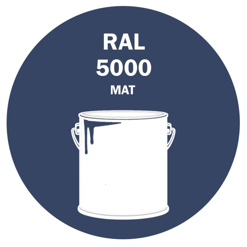POT DE PEINTURE 5KG RAL 5000 BLEU VIOLET PRIMAIRE MAT POT DE PEINTURE 5KG RAL 5000 BLEU VIOLET PRIMAIRE MAT