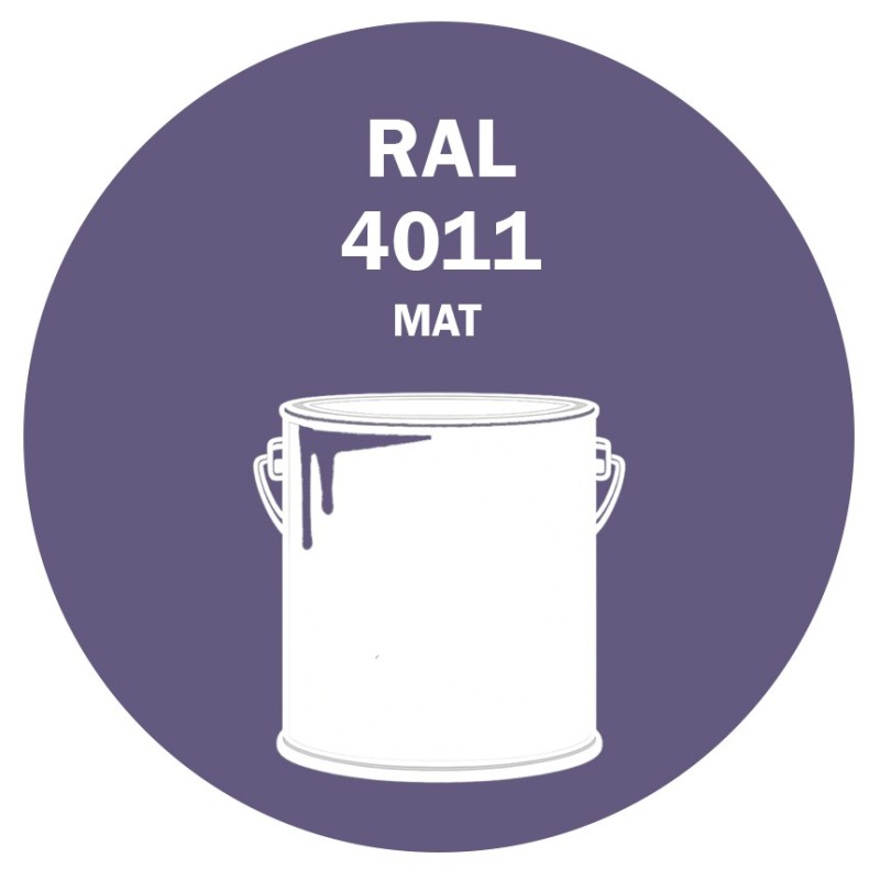 POT DE PEINTURE 5KG RAL 4011 VIOLET NACRÉ PRIMAIRE MAT POT DE PEINTURE 5KG RAL 4011 VIOLET NACRÉ PRIMAIRE MAT