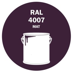 POT DE PEINTURE 5KG RAL 4007 VIOLET POURPRE PRIMAIRE MAT