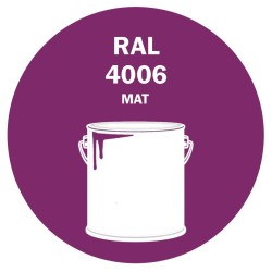 POT DE PEINTURE 5KG RAL 4006 POURPRE SIGNALISATION PRIMAIRE MAT