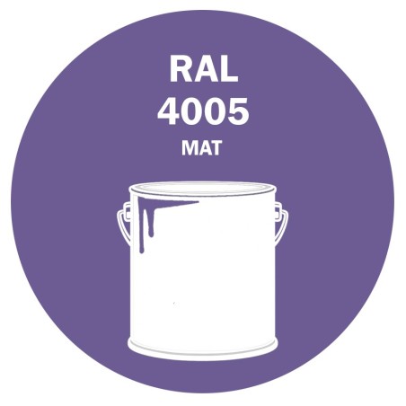 POT DE PEINTURE 5KG RAL 4005 LILAS BLEU PRIMAIRE MAT