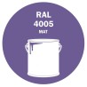POT DE PEINTURE 5KG RAL 4005 LILAS BLEU PRIMAIRE MAT POT DE PEINTURE 5KG RAL 4005 LILAS BLEU PRIMAIRE MAT
