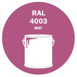 POT DE PEINTURE 5KG RAL 4003 VIOLET BRUYÈRE PRIMAIRE MAT