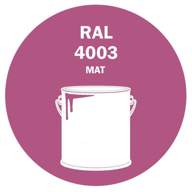 POT DE PEINTURE 5KG RAL 4003 VIOLET BRUYÈRE PRIMAIRE MAT POT DE PEINTURE 5KG RAL 4003 VIOLET BRUYÈRE PRIMAIRE MAT