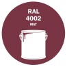POT DE PEINTURE 5KG RAL 4002 VIOLET ROUGE PRIMAIRE MAT POT DE PEINTURE 5KG RAL 4002 VIOLET ROUGE PRIMAIRE MAT