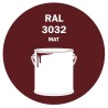 POT DE PEINTURE 5KG RAL 3032 ROUGE RUBIS NACRÉ PRIMAIRE MAT POT DE PEINTURE 5KG RAL 3032 ROUGE RUBIS NACRÉ PRIMAIRE MAT