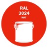 Pot de peinture RAL 3024 rouge brillant primaire mat Pot de peinture RAL 3024 rouge brillant primaire mat