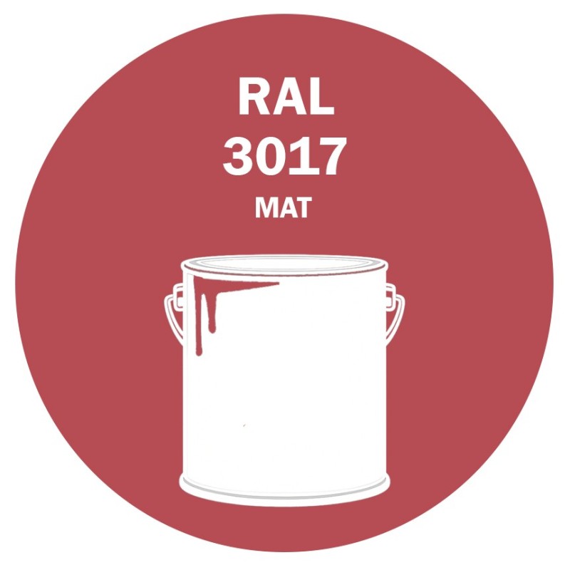 POT DE PEINTURE 5KG RAL 3017 ROSÉ PRIMAIRE MAT POT DE PEINTURE 5KG RAL 3017 ROSÉ PRIMAIRE MAT