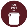 POT DE PEINTURE 5KG RAL 3004 ROUGE POURPRE PRIMAIRE MAT POT DE PEINTURE 5KG RAL 3004 ROUGE POURPRE PRIMAIRE MAT