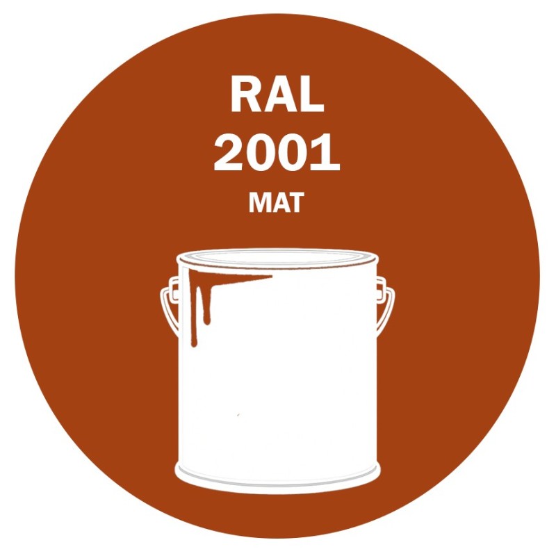 POT DE PEINTURE 5KG RAL 2001 ORANGÉ ROUGE PRIMAIRE MAT POT DE PEINTURE 5KG RAL 2001 ORANGÉ ROUGE PRIMAIRE MAT