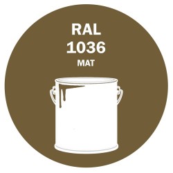 POT DE PEINTURE 5KG RAL 1036 OR NACRÉ PRIMAIRE MAT