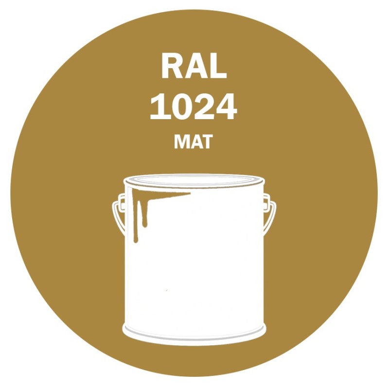 POT DE PEINTURE 5KG RAL 1024 JAUNE OCRE PRIMAIRE MAT POT DE PEINTURE 5KG RAL 1024 JAUNE OCRE PRIMAIRE MAT