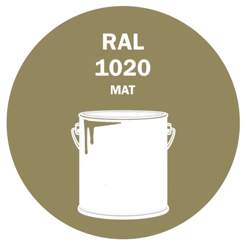 POT DE PEINTURE 5KG RAL 1020 JAUNE OLIVE PRIMAIRE MAT POT DE PEINTURE 5KG RAL 1020 JAUNE OLIVE PRIMAIRE MAT