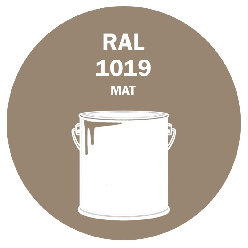 POT DE PEINTURE 5KG RAL 1019 BEIGE GRIS PRIMAIRE MAT POT DE PEINTURE 5KG RAL 1019 BEIGE GRIS PRIMAIRE MAT