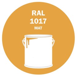 POT DE PEINTURE 5KG RAL 1017 JAUNE SAFRAN PRIMAIRE MAT