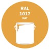 POT DE PEINTURE 5KG RAL 1017 JAUNE SAFRAN PRIMAIRE MAT POT DE PEINTURE 5KG RAL 1017 JAUNE SAFRAN PRIMAIRE MAT