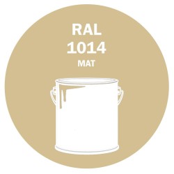 POT DE PEINTURE 5KG RAL 1014 IVOIRE PRIMAIRE MAT