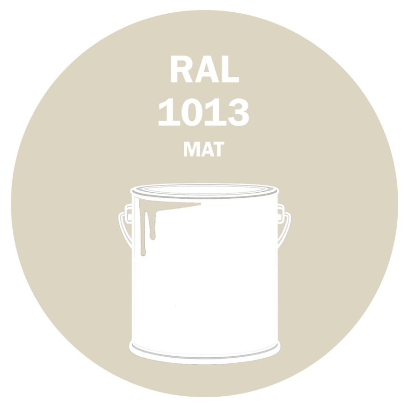POT DE PEINTURE 5KG RAL 1013 BLANC PERLÉ PRIMAIRE MAT POT DE PEINTURE 5KG RAL 1013 BLANC PERLÉ PRIMAIRE MAT