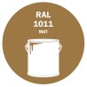 POT DE PEINTURE 5KG RAL 1011 BEIGE BRUN PRIMAIRE MAT POT DE PEINTURE 5KG RAL 1011 BEIGE BRUN PRIMAIRE MAT