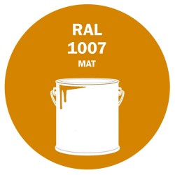 POT DE PEINTURE 5KG RAL 1007 JAUNE NARCISSE PRIMAIRE MAT