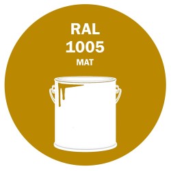 POT DE PEINTURE 5KG RAL 1005 JAUNE MIEL PRIMAIRE MAT