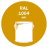 Pot de peinture RAL 1004 jaune or primaire mat 5 kg Pot de peinture RAL 1004 jaune or primaire mat 5 kg