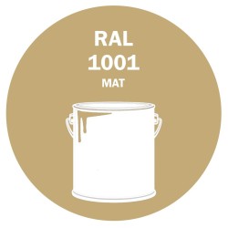 POT DE PEINTURE 5KG RAL 1001 BEIGE PRIMAIRE MAT