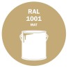 POT DE PEINTURE 5KG RAL 1001 BEIGE PRIMAIRE MAT POT DE PEINTURE 5KG RAL 1001 BEIGE PRIMAIRE MAT