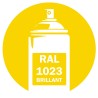 Bombe de peinture RAL 1023 Jaune signalisation brillant, spray pro gloss pour métal, bois, plastique et usage industriel. Bombe de peinture RAL 1023 Jaune signalisation brillant, spray pro gloss pour métal, bois, plastique et usage industriel.