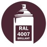 Bombe de peinture RAL 4007 Purple Violet brillant 400 ml, spray professionnel pour métal, bois, plastique et usage industriel. Bombe de peinture RAL 4007 Purple Violet brillant 400 ml, spray professionnel pour métal, bois, plastique et usage industriel.