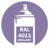 Bombe de peinture RAL 4011 Pearl Violet brillant 400 ml, spray professionnel pour métal, bois, plastique et usage industriel. Bombe de peinture RAL 4011 Pearl Violet brillant 400 ml, spray professionnel pour métal, bois, plastique et usage industriel.