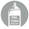 Bombe de peinture RAL 7004 Gris signal brillant, spray professionnel gloss pour métal, bois, plastique et usage industriel. Bombe de peinture RAL 7004 Gris signal brillant, spray professionnel gloss pour métal, bois, plastique et usage industriel.