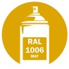 Bombe de peinture RAL 1006 Jaune maïs mat 400ml Bombe de peinture RAL 1006 Jaune maïs mat 400ml