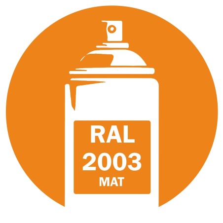 RAL 2003 Orangé pastel Mat - bombe peinture 400ml