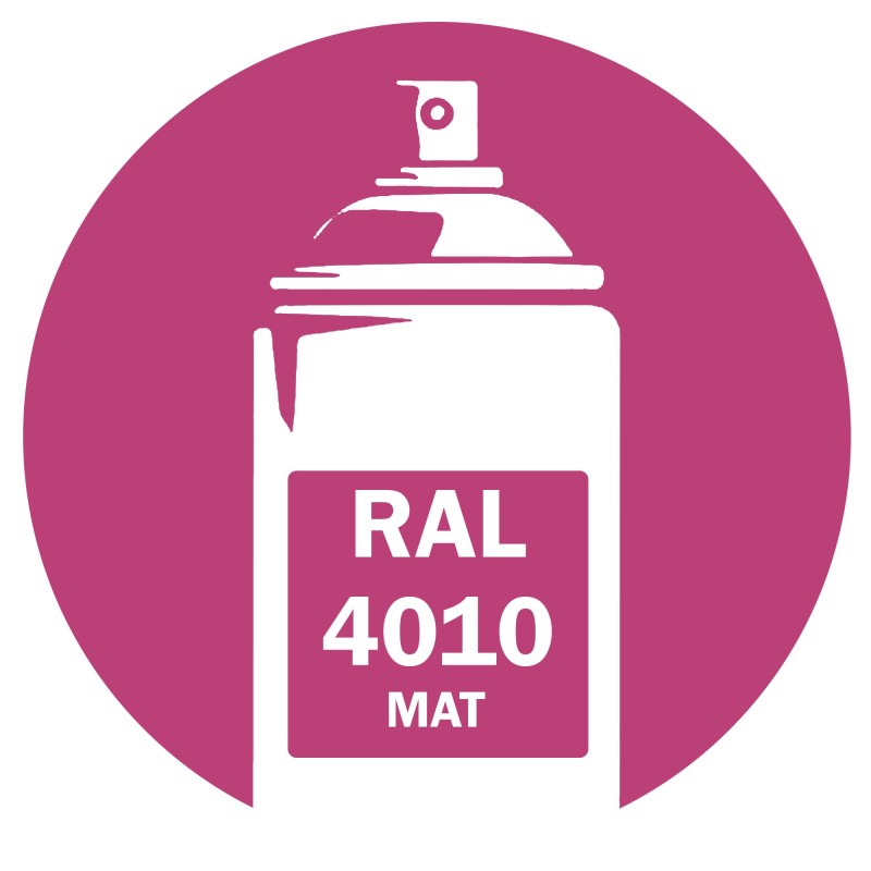 Bombe de peinture RAL 4010 Telemagenta Mat Bombe de peinture RAL 4010 Telemagenta Mat