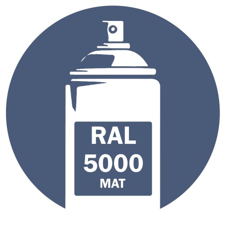 Bombe de peinture RAL 5000 Bleu violet Mat 400ml