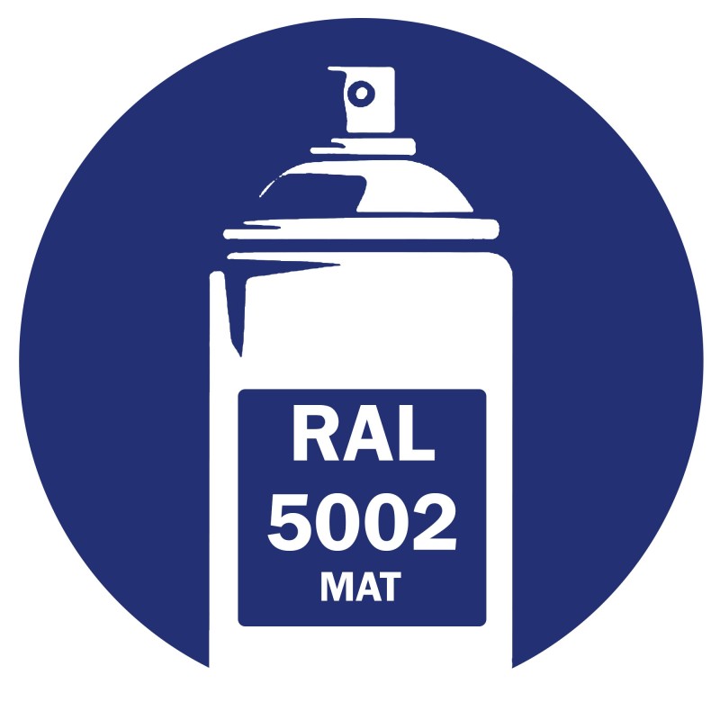 Bombe de peinture RAL 5002 Mat 400ml Bombe de peinture RAL 5002 Mat 400ml