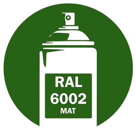 Bombe de peinture RAL 6002 Vert feuillage Mat