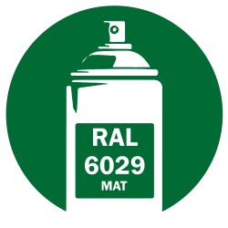 Bombe de peinture RAL 6029 Vert menthe Mat