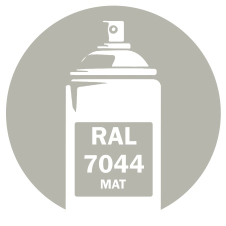 Bombe peinture RAL 7044 Gris soie Mat DISOLAC