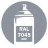 Bombe de peinture RAL 7045 Telegris Mat 400ml