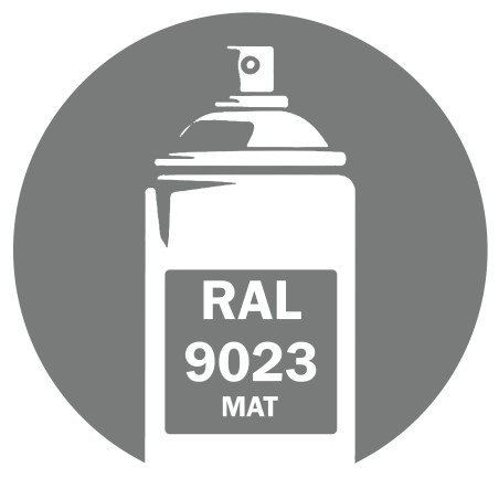 Bombe de peinture RAL 9023 Mat 400ml DISOLAC