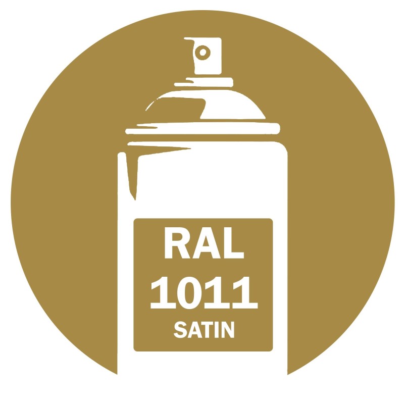 Bombe peinture RAL 1011 Beige brun Satin 400ml Bombe peinture RAL 1011 Beige brun Satin 400ml
