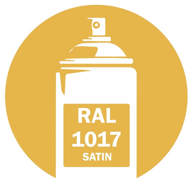 Bombe de peinture RAL 1017 Jaune DISOLAC 400ml Bombe de peinture RAL 1017 Jaune DISOLAC 400ml