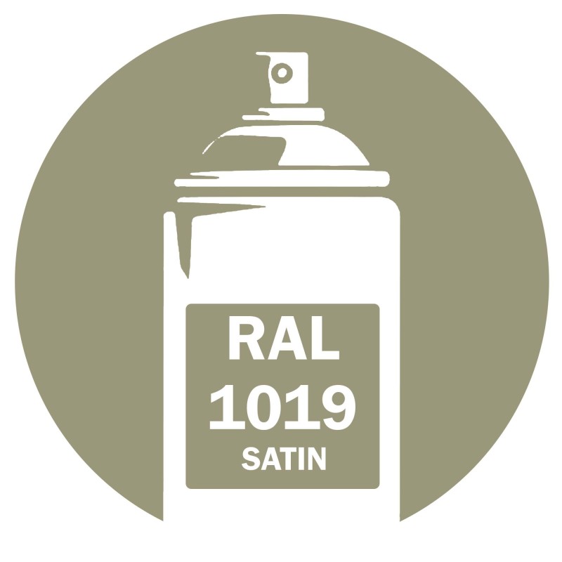Bombe de peinture RAL 1019 satin DISOLAC 400ml Bombe de peinture RAL 1019 satin DISOLAC 400ml