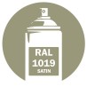 Bombe de peinture RAL 1019 satin DISOLAC 400ml Bombe de peinture RAL 1019 satin DISOLAC 400ml