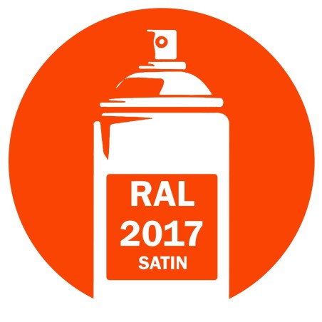 Bombe de peinture RAL 2017 Orangé Satin 400ml