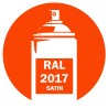 Bombe de peinture RAL 2017 Orangé Satin 400ml