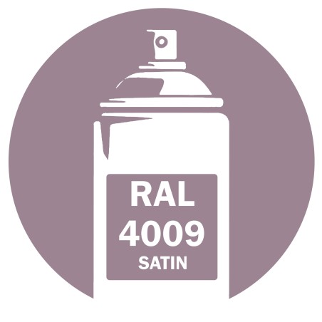 Bombe peinture RAL 4009 Violet Pastel Satin 400ml