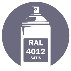 Bombe de peinture RAL 4012 satin DISOLAC 400ml